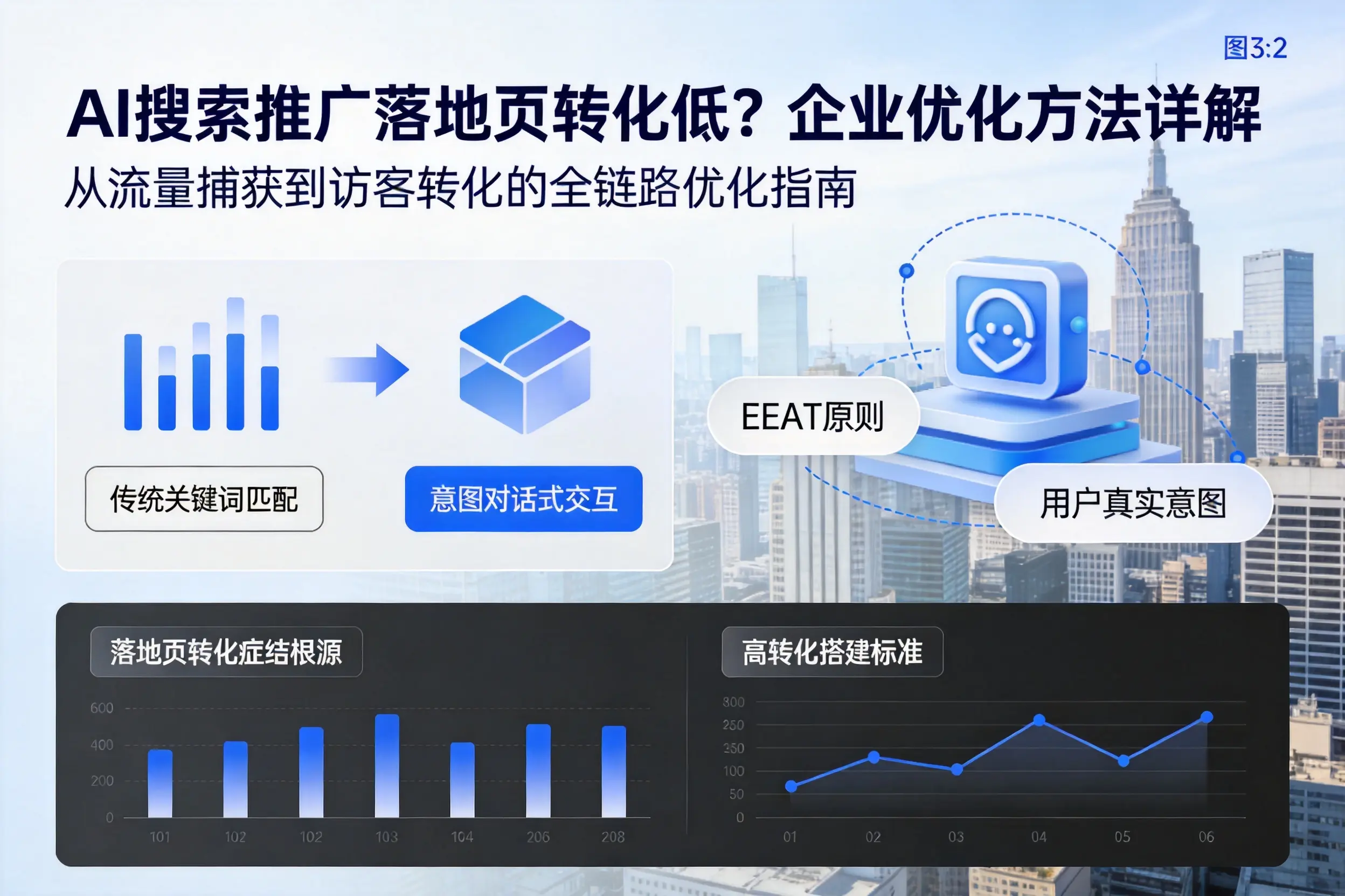 AI搜索推广落地页转化低？吕梁企业优化方法详解