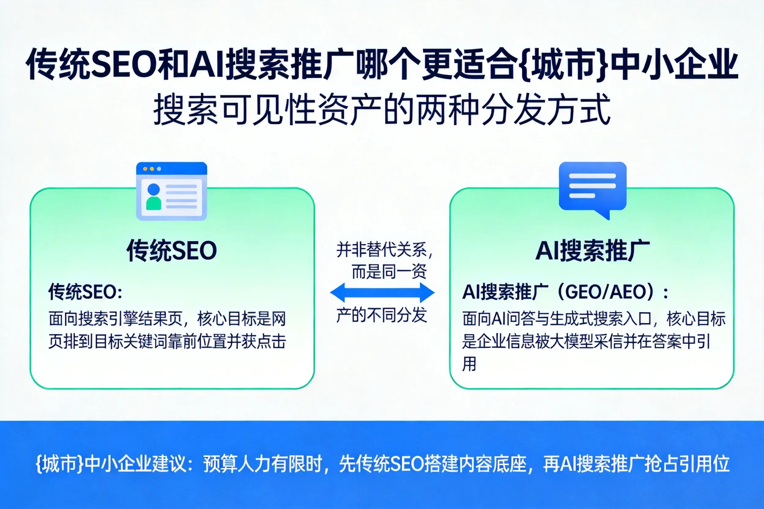 传统SEO和AI搜索推广哪个更适合吕梁中小企业