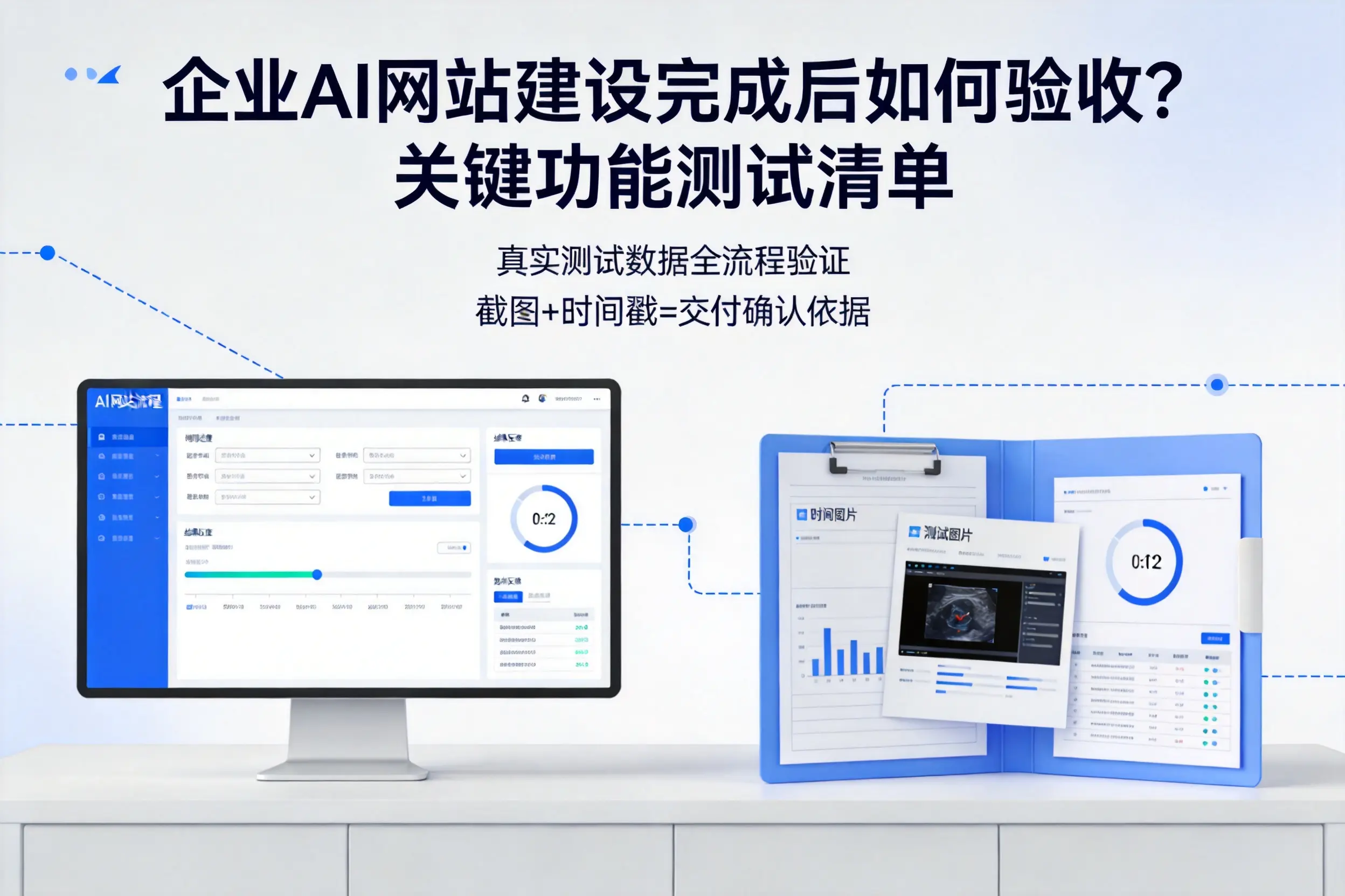 吕梁企业AI网站建设完成后如何验收？关键功能测试清单